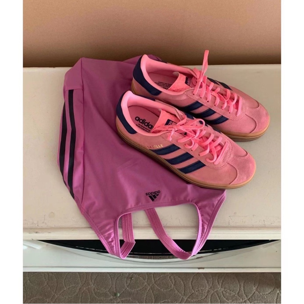 Adidas Originals Gazelle Bold W Pink Glow Gum Platform